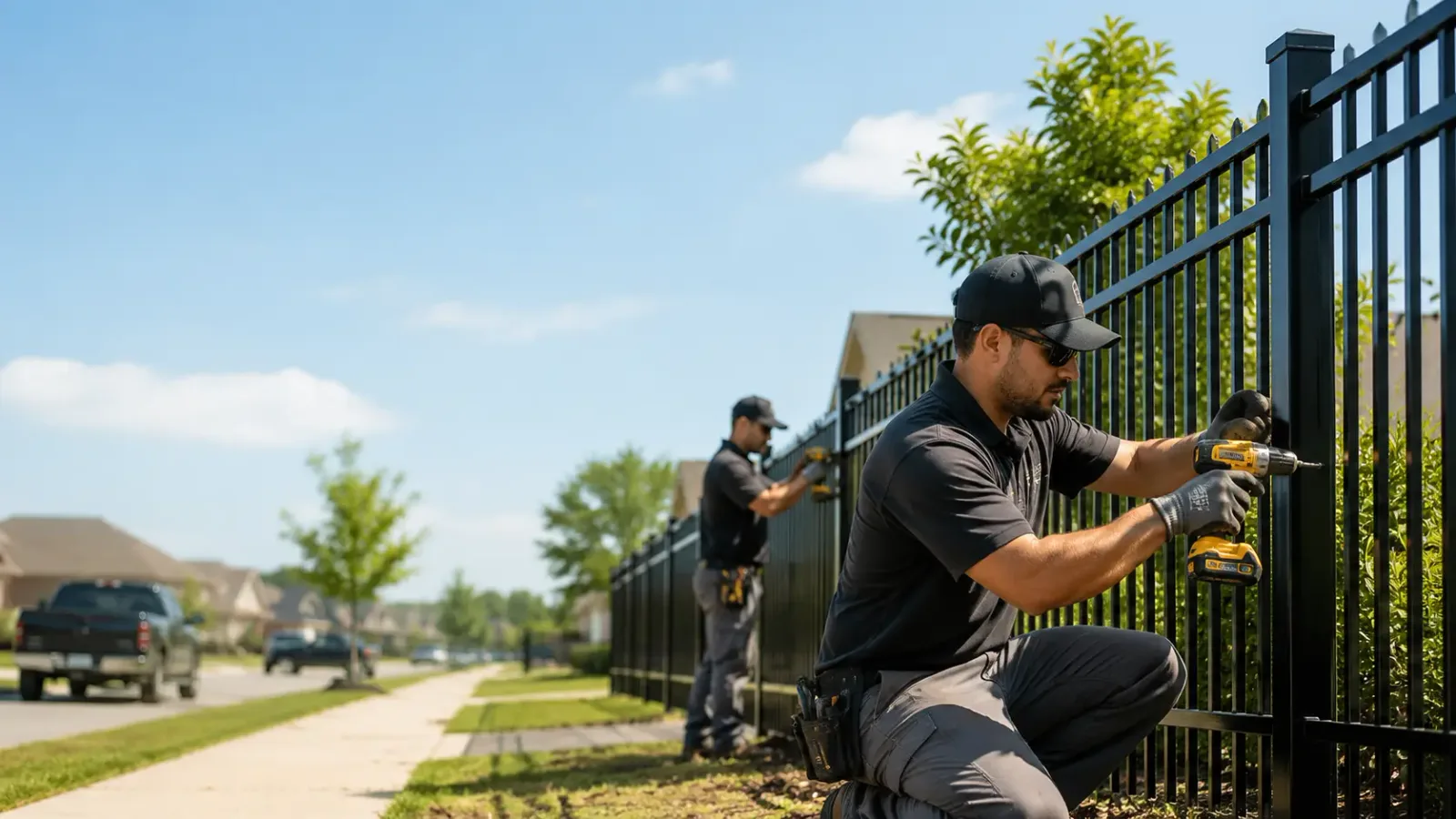 Metal Fence Installation in Lipan, TX